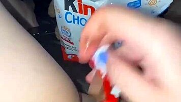 Exotic arabian beauty's craziest food masturbation fetish in los angeles