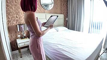 realtor babe didn't expect rough doggystyle pounding during apartment photo shoot