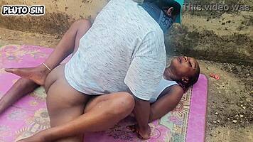 old wet latina pussy lips fucked bent over doggystyle by young stud public outdoor neighbors