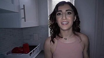 i caught the babysitter and pounded her sloppy pussy creampie style