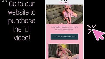 Caspien binds bbw luna doll for rough creampie doggystyle