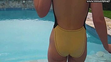 i gave the hottest poolside blowjob ever ugh so wet