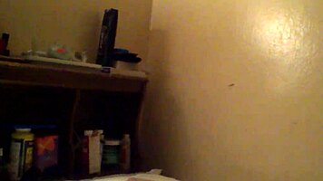 ebony babe spits sloppy on cock for facial finish