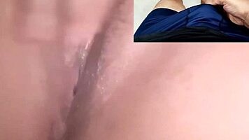 Watching seductive babe's wild masturbation pushes me over the edge to ecstasy