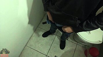 imagine deepthroating my monster cock in bathroom
