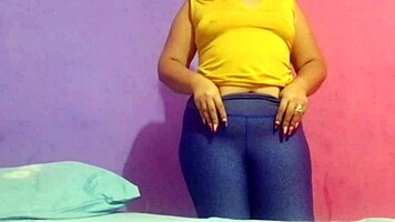 i stroke my juicy latina ass pussy to explosive orgasm
