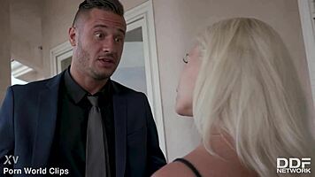 Blonde Teen Delivers Rough Hardcore Blowjob Dream Fulfillment