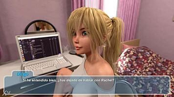 Rosie Teases Beach Trip in Steamy Summer Porno Visual Novel