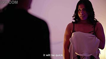 curvy colombian milf neighbor blows fat cock then rides to cumswap