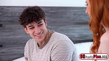 Scarlet Skies Rides Stepbro's Big Hard Cock Cowgirl