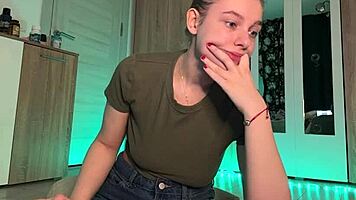 Squirting Teen Endures Nipple Clamps Orgasm