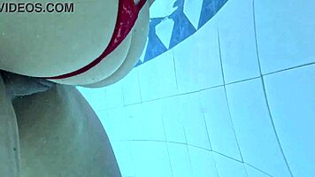 petite 18yo fulfills horny underwater outdoor fucking dream