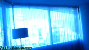 ebony teen babe teases in heels showing off her curves