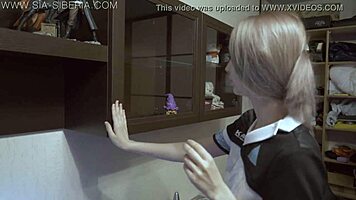 sia siberia as kara cosplay fucks detroit human dildo toy hard on webcam