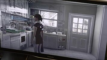 sia siberia as kara cosplay fucks detroit human dildo toy hard on webcam