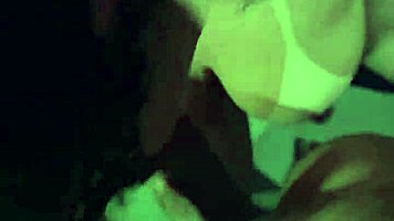 He pauses his game for her sloppy blowjob then fucks hard.