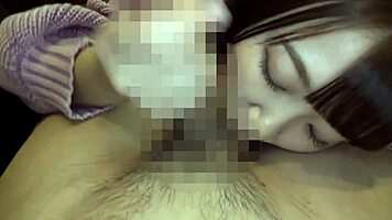 Cute Asian's BIG TITS Burst Hands! THICK COCK Rams WET PUSSY!