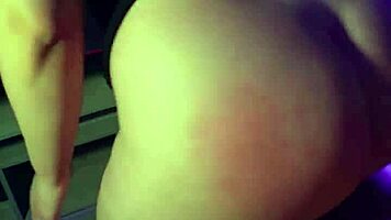 He pauses his game for her sloppy blowjob then fucks hard.