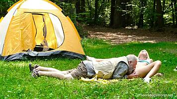 Hey check out Lovita Fate's wild outdoor party fingering with hot blonde