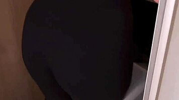 Blonde Cleaning Lady in Leggings Takes Deep Creampie Pounding Doggystyle