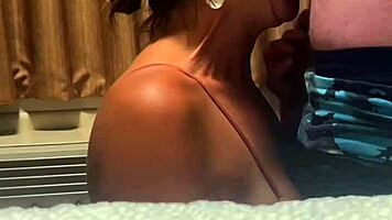 sexy big tits milf gets stripped n ridden hard by eager virgin guy creampie finish