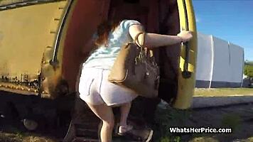 Suck This Dick Deep in Abandoned Wagon for Quick Cash Now!