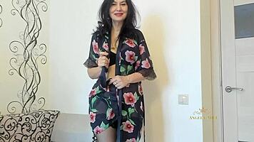milf in stockings begs remotely for young cock to fuck her hard angela style