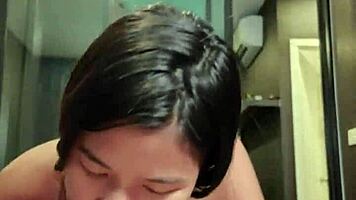 Petite Thai teen fucked every way ending in massive facial cumshot