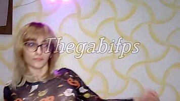 blonde halloween babe thegabifps shows off sexy costume after party fun