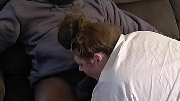 bam gobbles big black cock super sloppy 😍