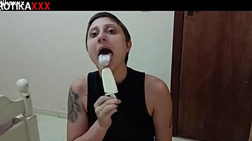 Sadira Hot Teases with Brazilian Latina Curves and Big Cock Craving