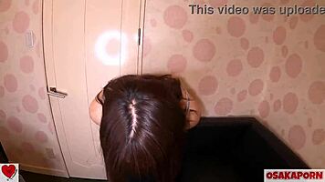 Cute chubby 20yo japanese amateur natsumi moans in orgasmic pov fucking session