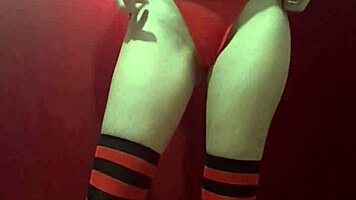 miss sugar teases with vibrator pussy play and anal plug fun