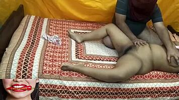 indian babe bent over doggystyle creampied deep to breed her 😈💦