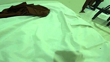 wait, when did he explode that load? real homemade amateur heat erupts