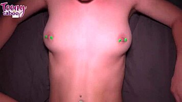 horny samantha black creampied deep by seth brogan