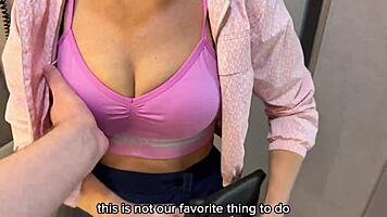 Russian amateur whore deepthroats then takes cum on tits