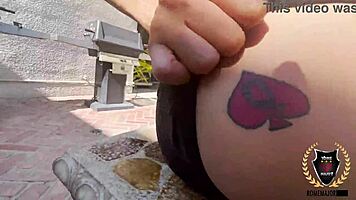 Reina Heart Ravished Sensually by Rome Major on Balcony