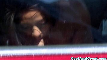 Morgan Lee Fucked Hard in Car After Oral Tease