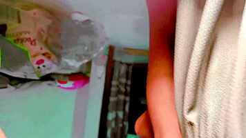 sistya's gorgeous petite babe gets fucked rough in homemade interracial doggystyle ride