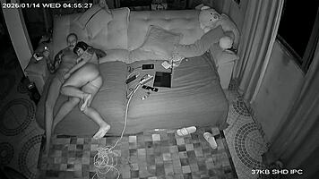 hey babe, caught my latina wife groping friend's thick cock till hard then raw fucked inside home
