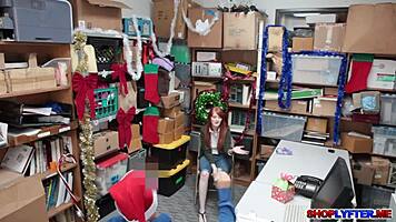 god look at this beautiful redhead's tight pink pussy up close