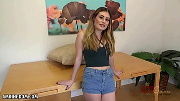 veronica valentine's braces make her fingering so irresistibly cute