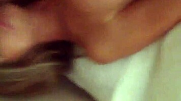 mommy's huge tits bounce as she milks stepson's monster cock creampie