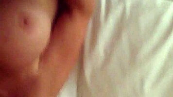 mommy's huge tits bounce as she milks stepson's monster cock creampie
