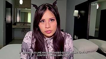 Brunette Masturbation Addiction Trailer Tease