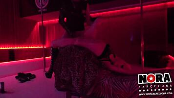 Nora Barcelona and Ratpenat's live palace gangbang hides amateur anal creampie secrets