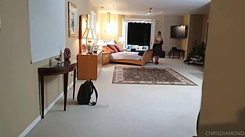 sneaking into the mansion for a hard fuck session with marika milani