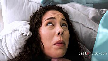 Tiny cute girl moans regretting ouija board halloween fuck