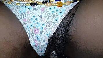 Ebony Slimthick's Tight Pussy Rides Cock In Homemade Passion